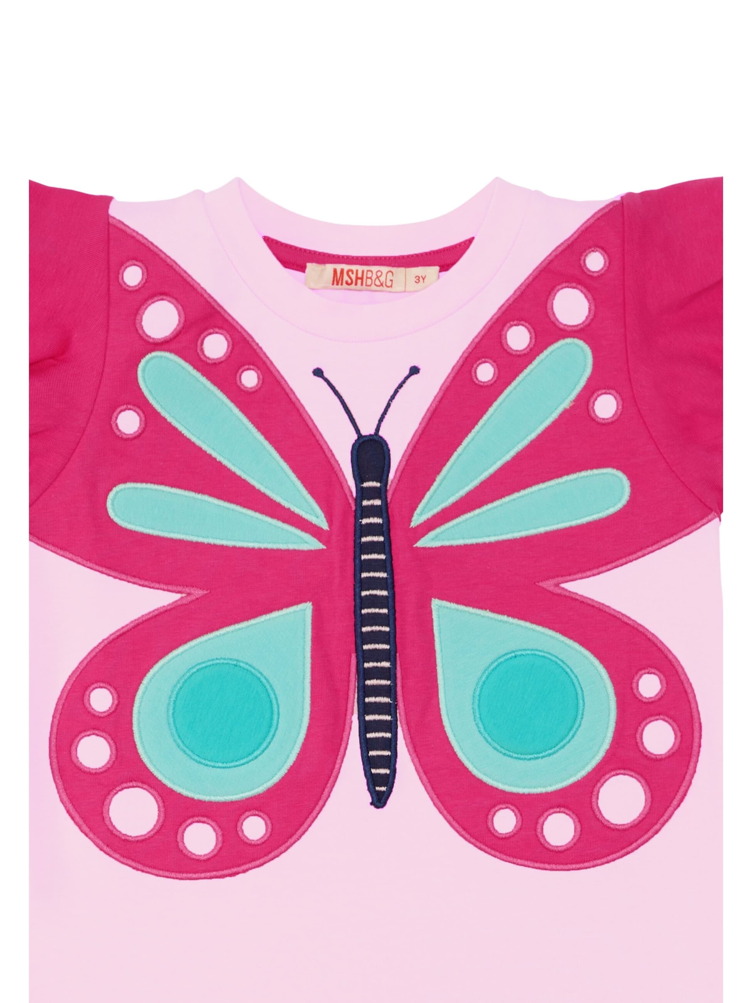 Abito 'Schmetterling' di Denokids in rosa