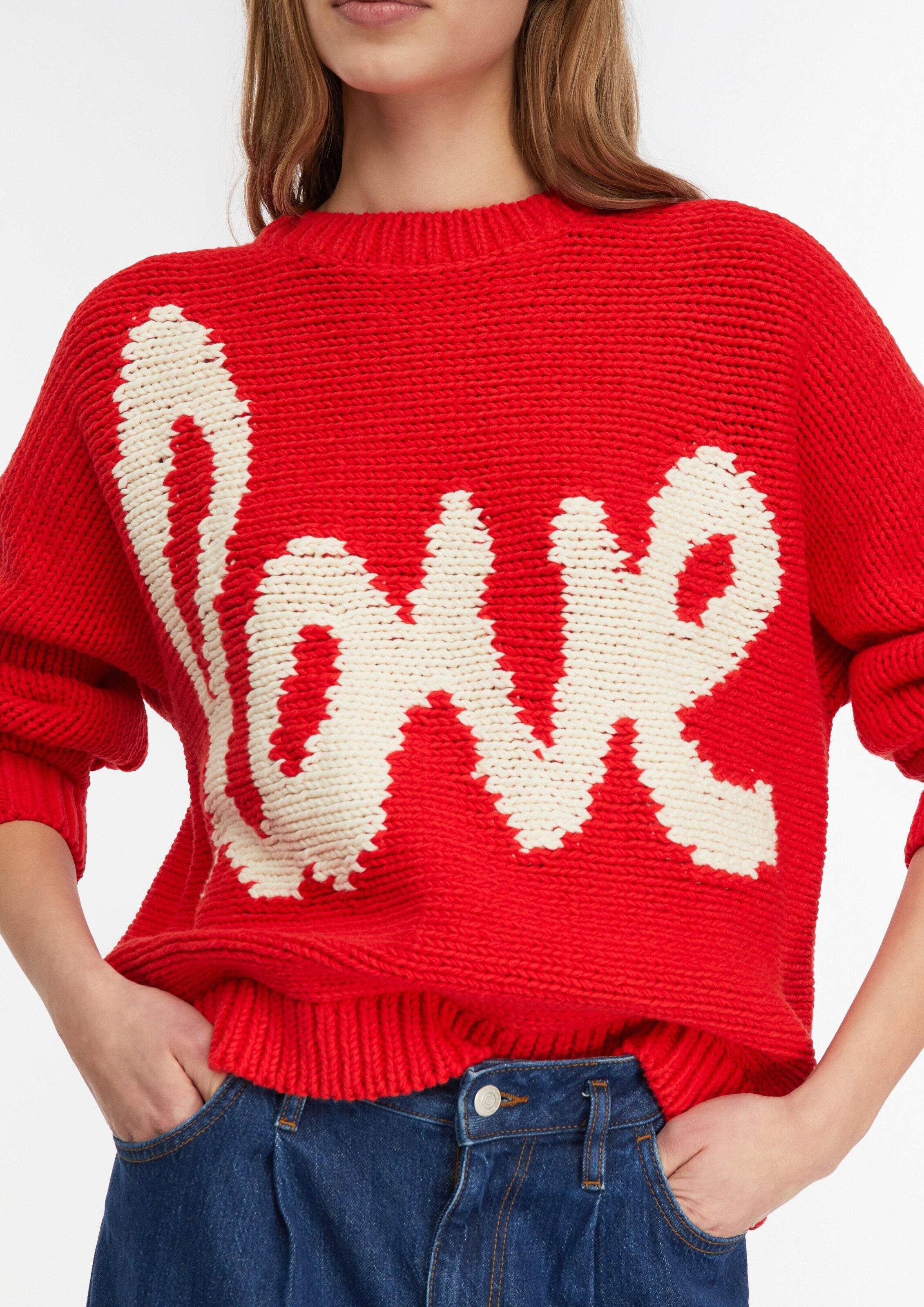 COMMA Sweater in Red