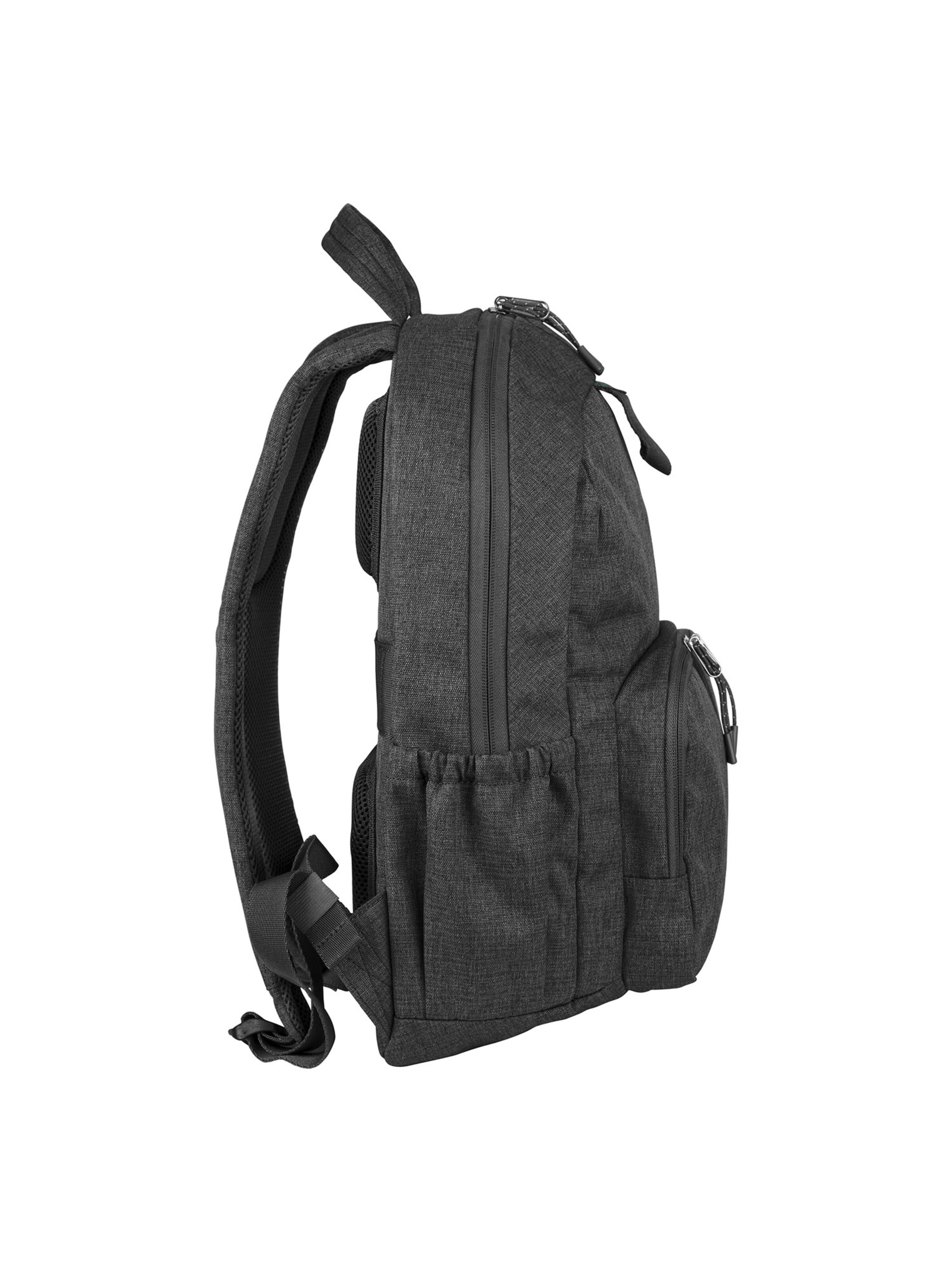 Zaino 'Zaino Unisex Tucano Poliestere con Zip - 29x42,5x14 cm' di TUCANO in nero
