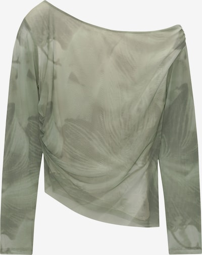 Maglietta Pull&Bear di colore beige / verde, Visualizzazione prodotti
