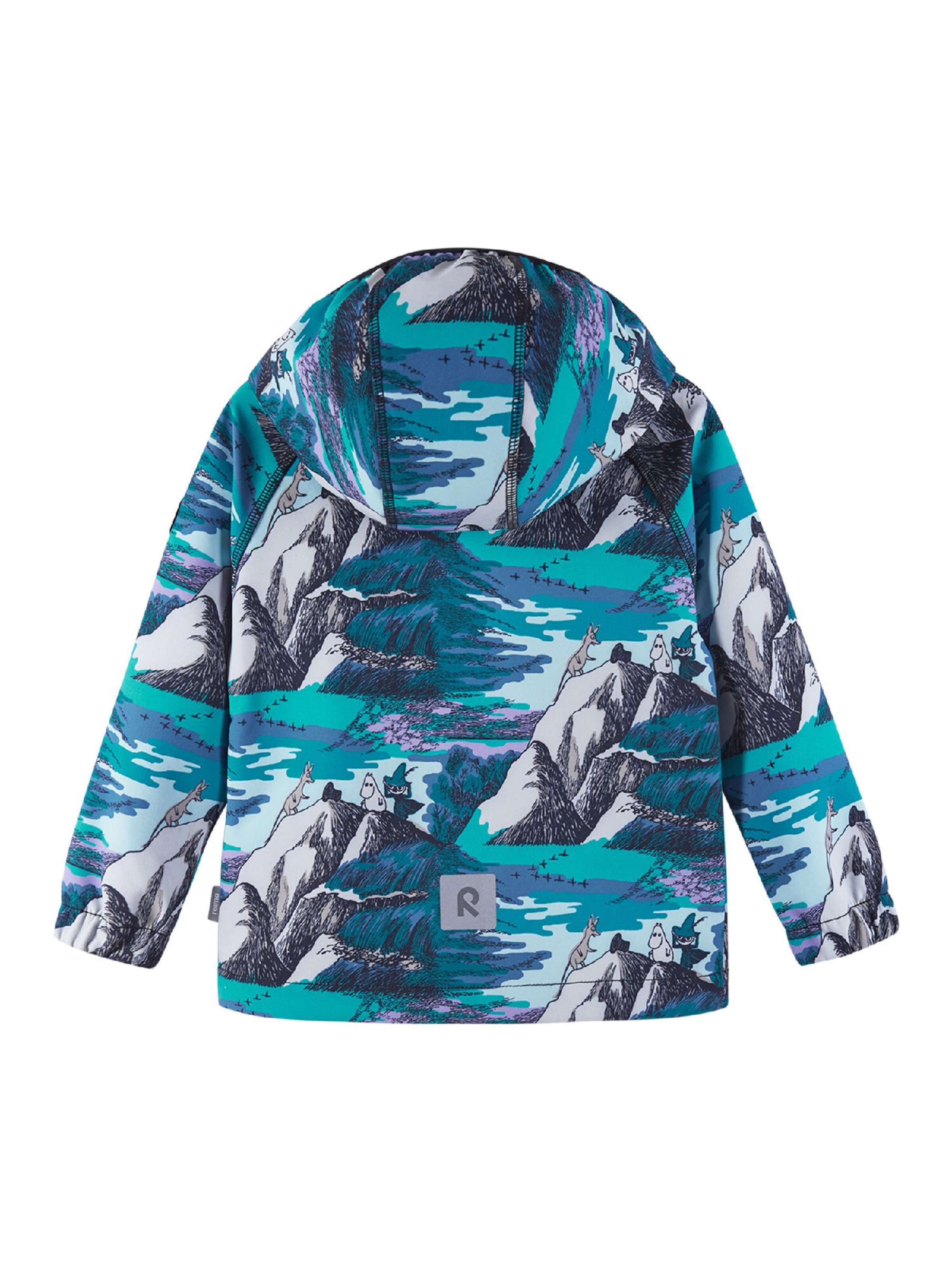 Reima Outdoorjacke 'Moomin Vantti' in Blau