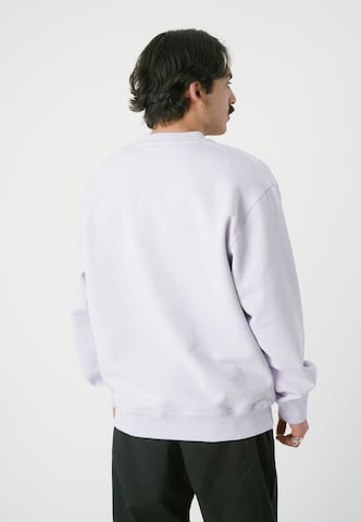 Cleptomanicx Pullover 'Sketch Gull' in Lila