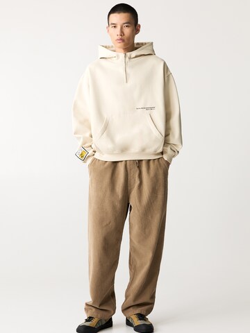 Pull&Bear Sweatshirt in Beige