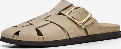 Bershka Natikače s potpeticom u tamno bež, Pregled proizvoda