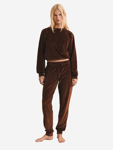 Pantaloncini da pigiama 'Bayron' di ETAM in marrone