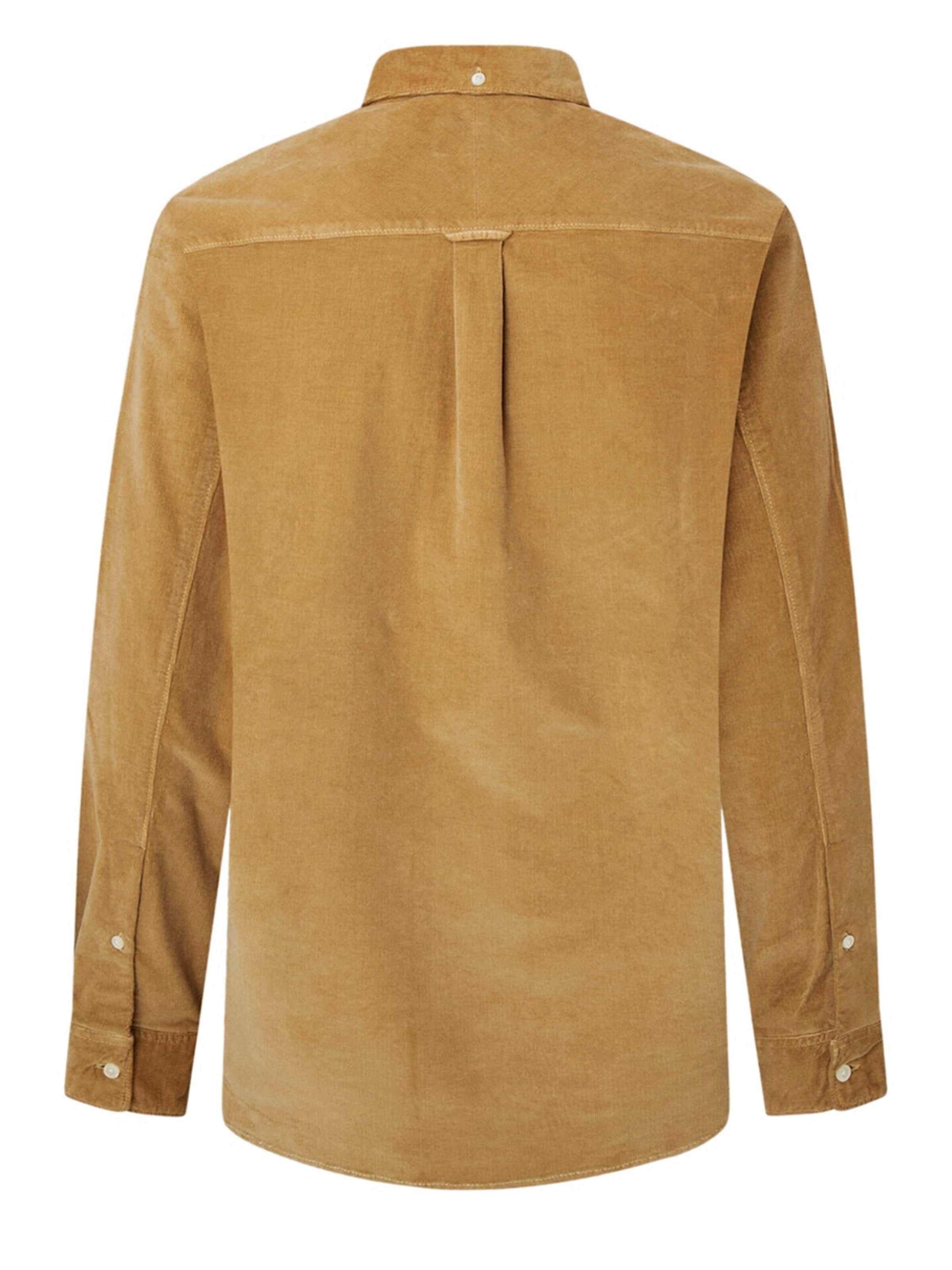 Coupe regular Chemise 'Coleford Mixing' Pepe en beige