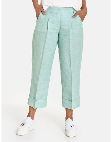 GERRY WEBER Regular Pantalon in Groen: voorkant