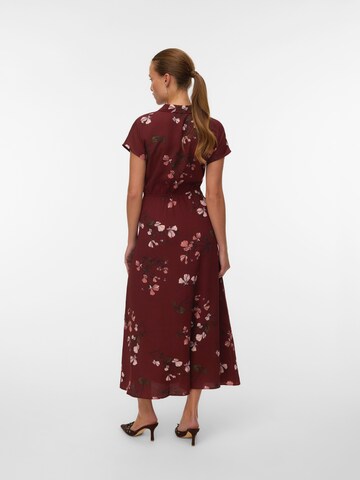 VERO MODA Платье-рубашка 'VMNEWHALLIE' в Красный