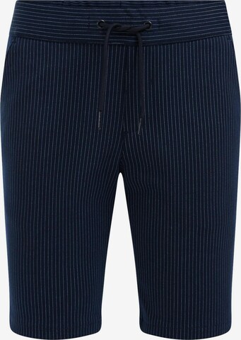 Coupe slim Pantalon WE Fashion en bleu : devant