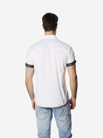 KOROSHI Regular fit Button Up Shirt in White