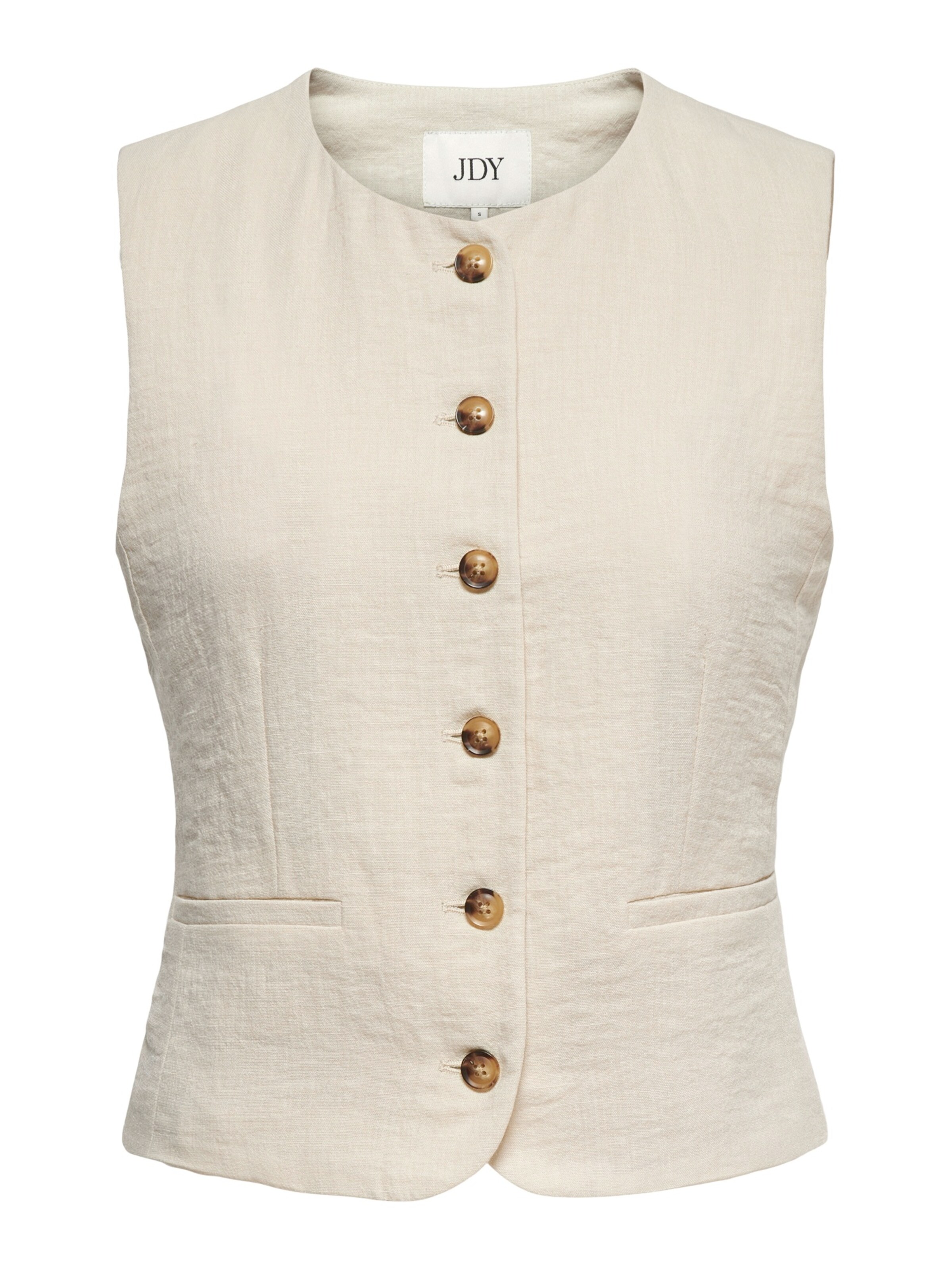 JDY Жилет от костюма 'JDYCARA' в Бежевый: спереди