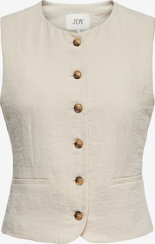 Gilet da completo 'JDYCARA' di JDY in beige: frontale