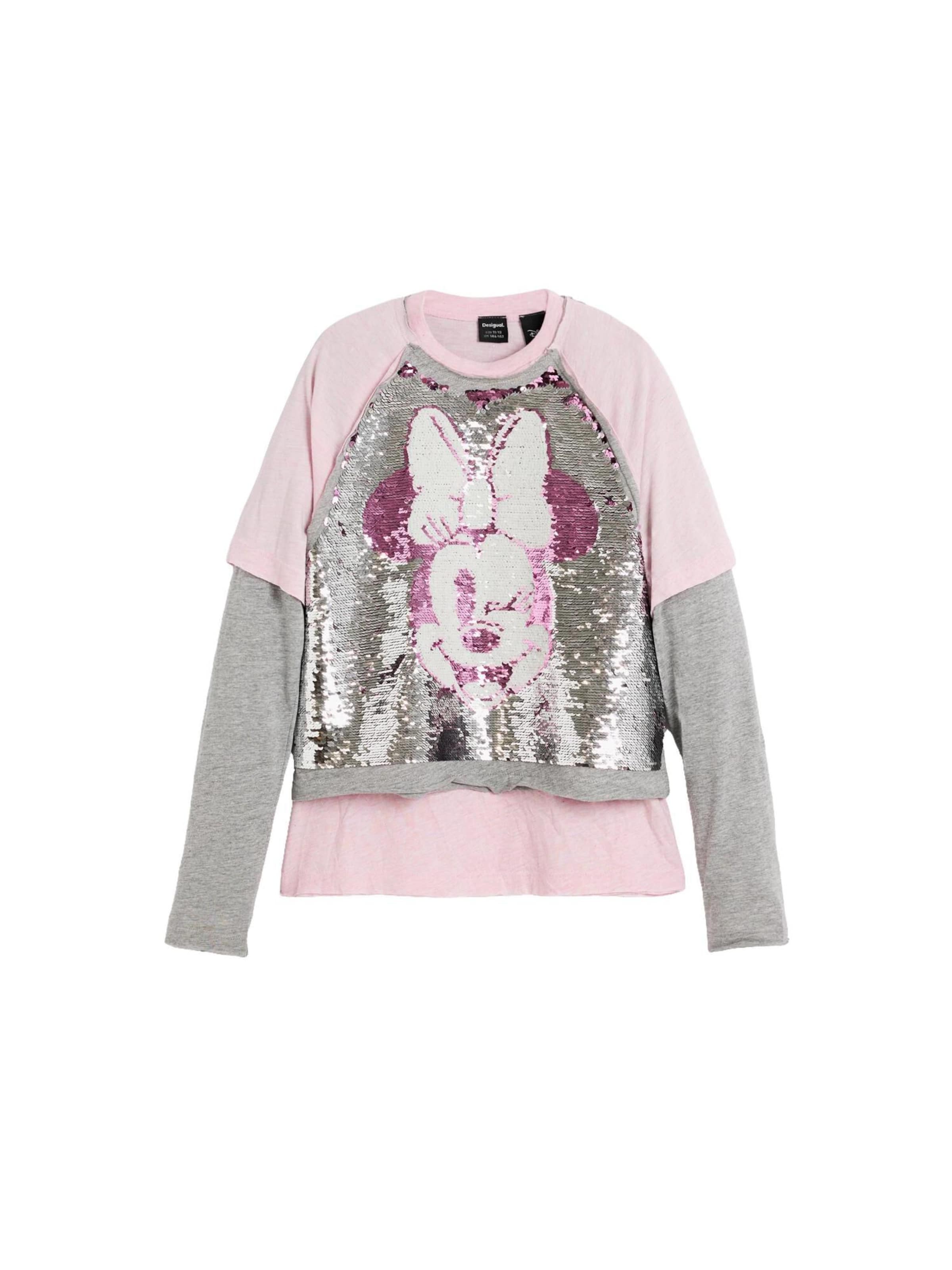 Desigual Shirt 'Minnie Mouse' in Pink: front