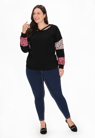 Usha - Blusa en negro