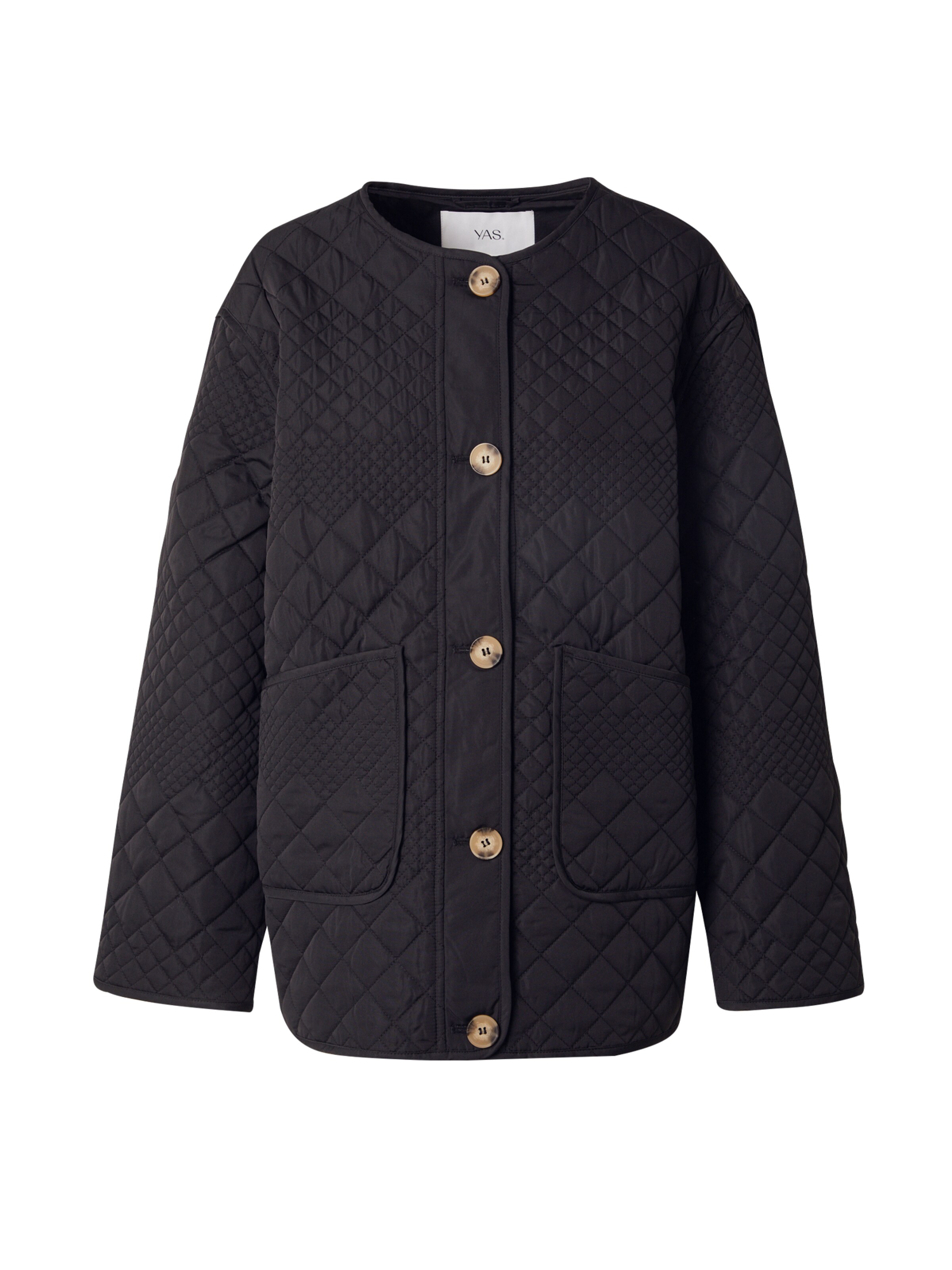 Giacca di mezza stagione 'YASLAURIE' di YAS in nero: frontale