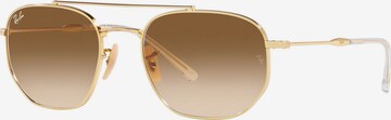 Ray-Ban Solbriller '0RB3707 57 001/51' i guld: forside