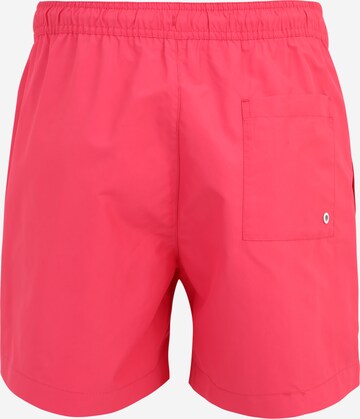 Calvin Klein Swimwear Szorty kąpielowe w kolorze różowy