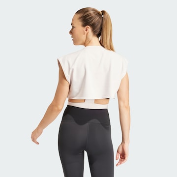 ADIDAS PERFORMANCE Sporditopp 'POWER CROP T', värv roosa