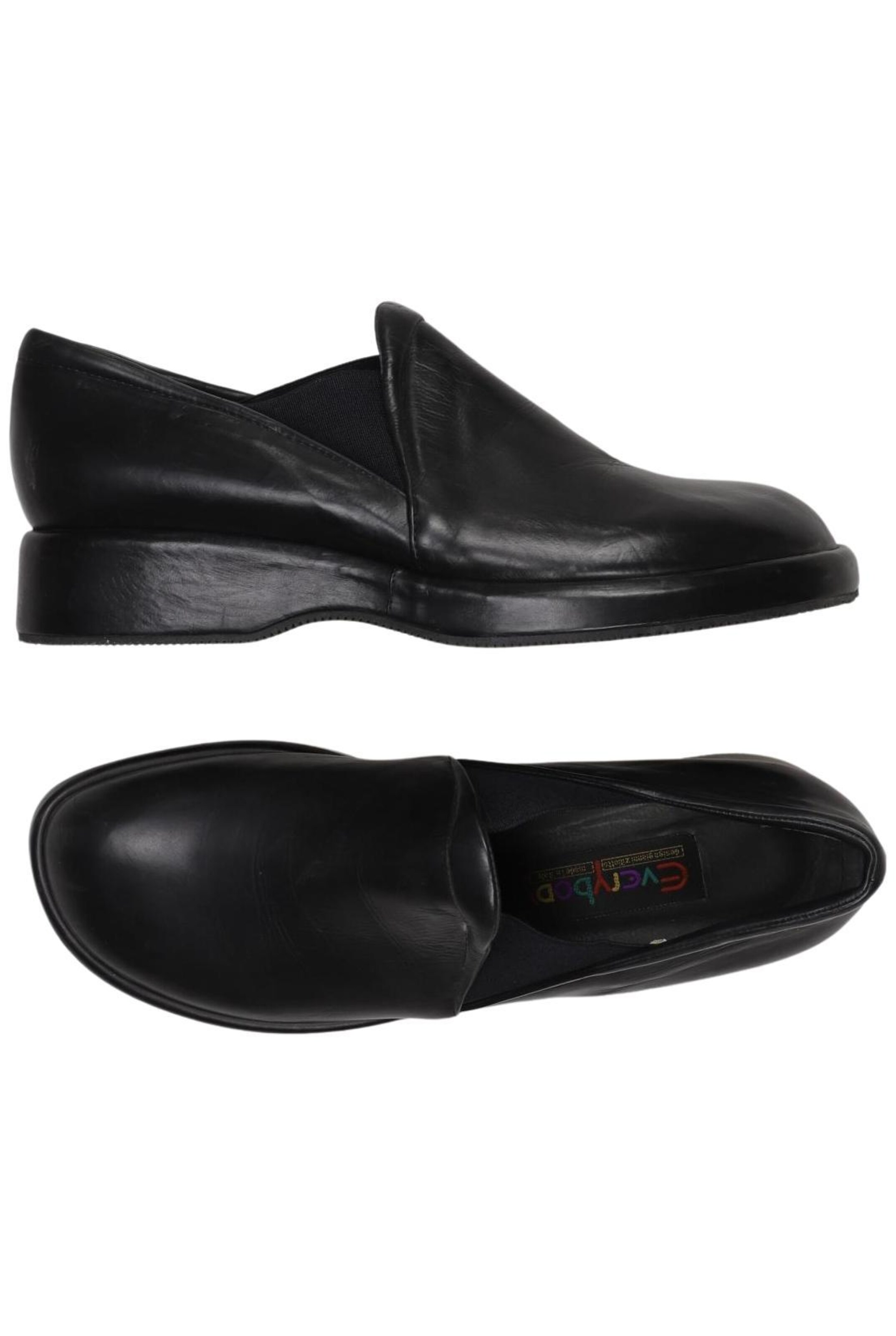 Everybody Flats & Loafers in 38 in Black: front