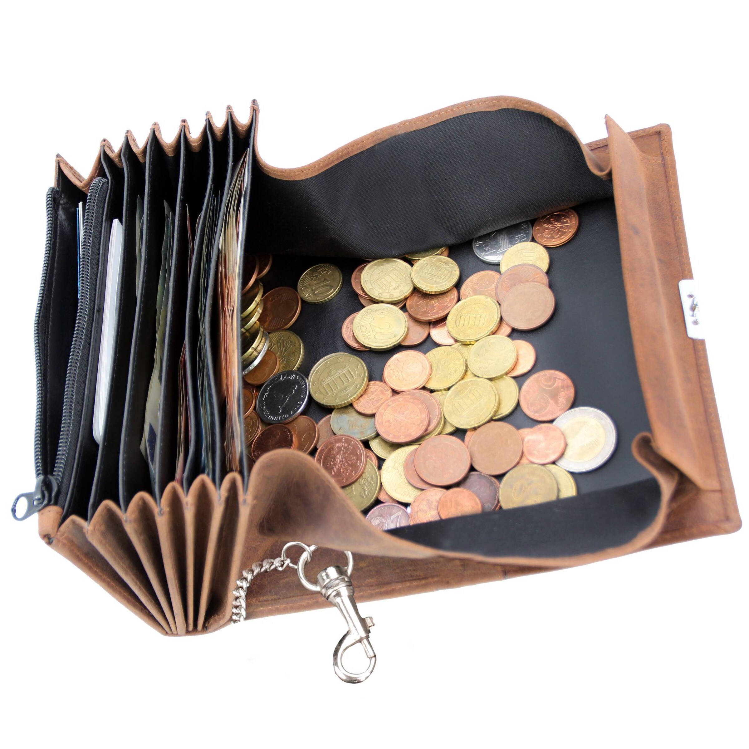 Alassio Portemonnaie in Braun