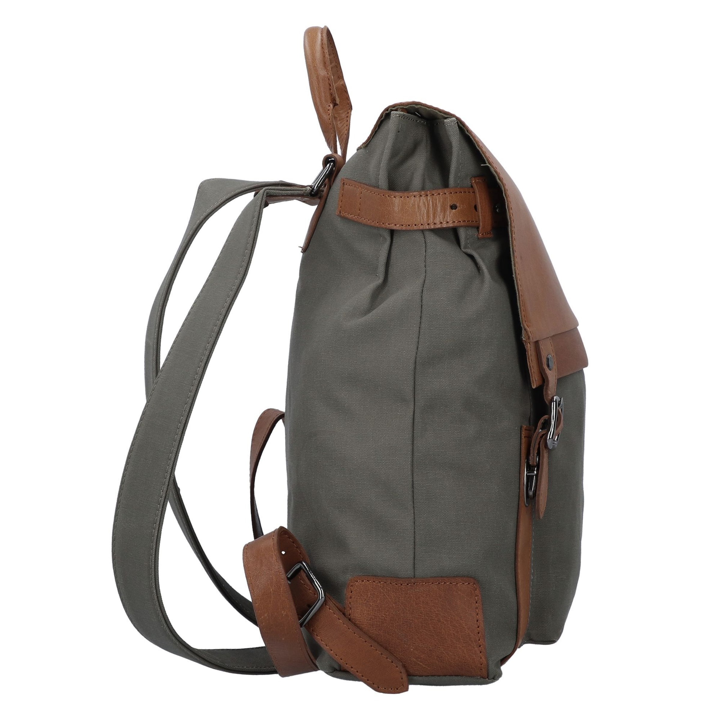 Harold's Backpack 'Hew Flint' in Green