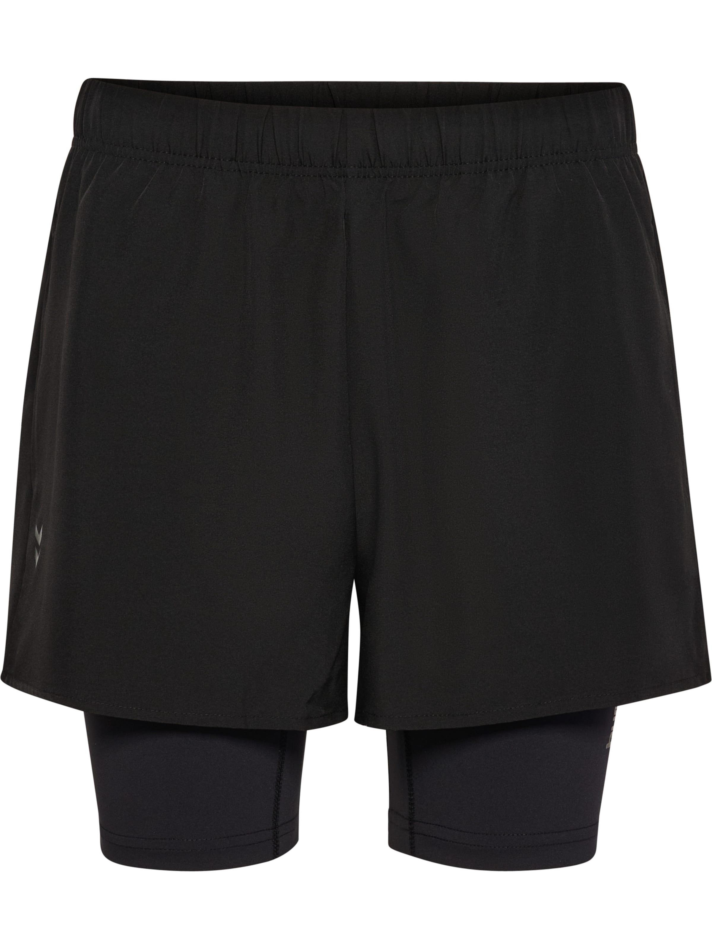 Hummel Regular Sportbroek 'Hiit Intensity' in Zwart: voorkant
