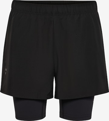 Regular Pantalon de sport 'Hiit Intensity' Hummel en noir : devant