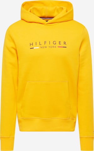 TOMMY HILFIGER Sweatshirt 'New York' in Gelb: predná strana