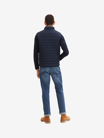 Gilet TOM TAILOR en bleu