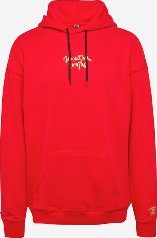 ADIDAS SPORTSWEAR Athletic Sweatshirt 'Manchester United Chinese Story' in Red: front