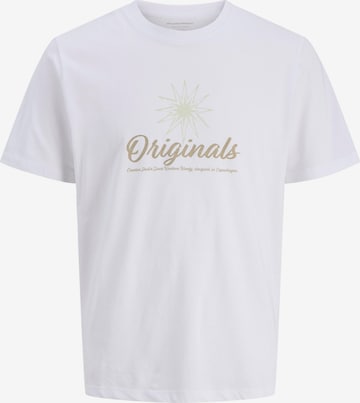 T-Shirt JACK & JONES en blanc : devant