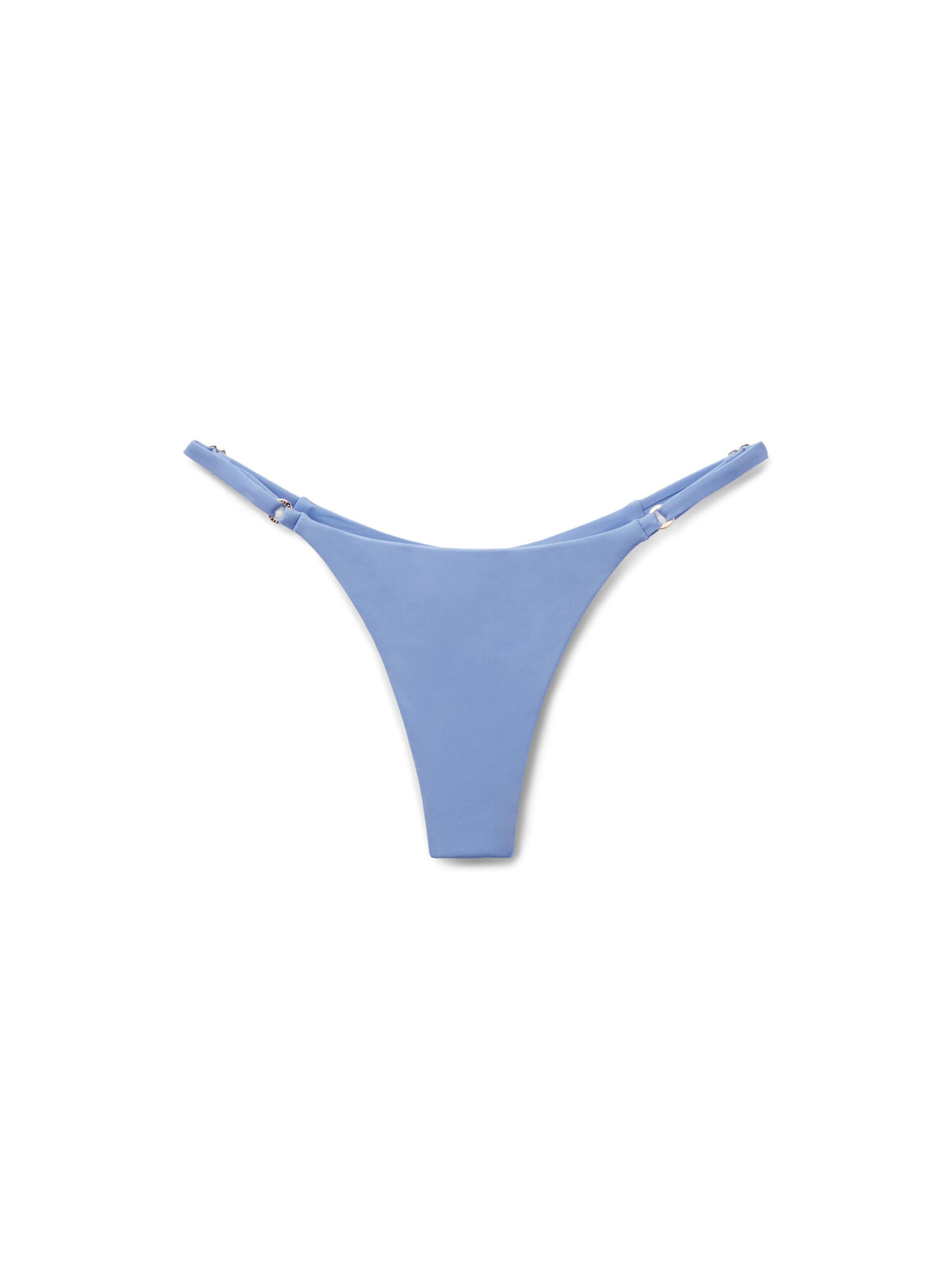 CALZEDONIA Bikini Bottoms 'Premium Fit' in Blue: front