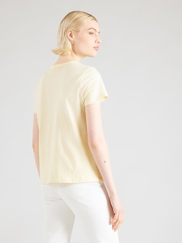 T-shirt GAP en jaune : derrière