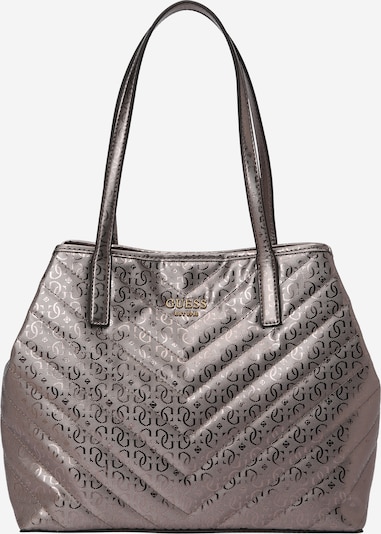 GUESS Cabas 'Vikky' en gris argenté / noir, Vue avec produit