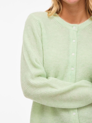 VILA Knit Cardigan 'VILory' in Green