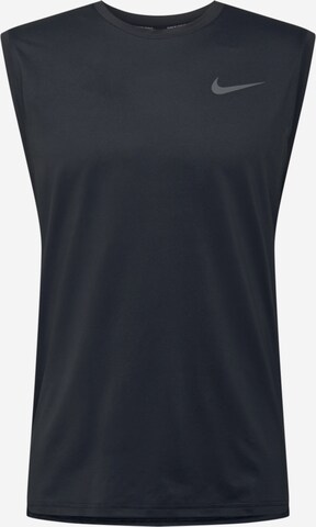 NIKE Performance shirt 'Pro' in Black: front