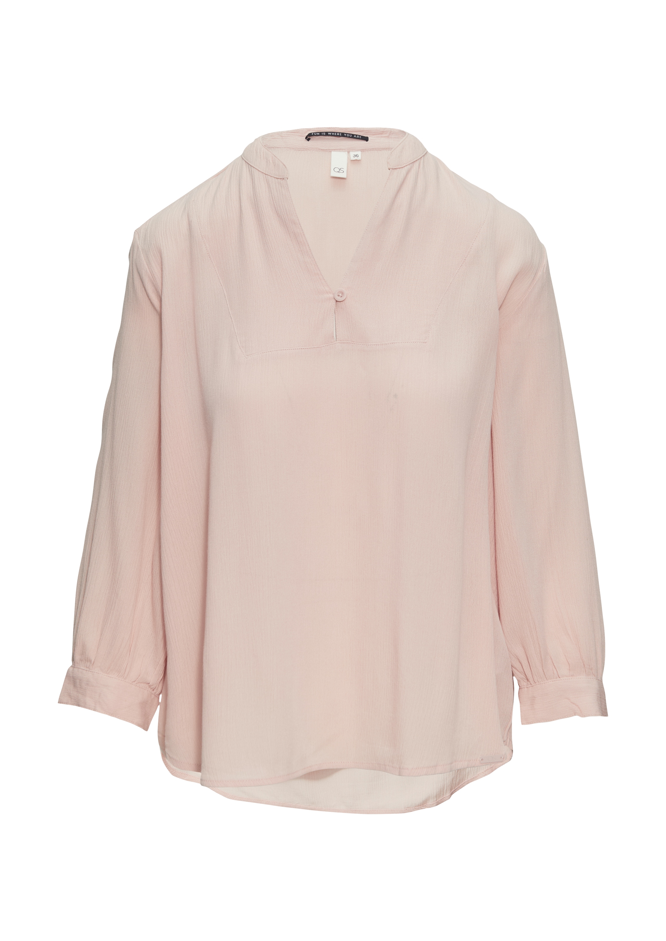 QS Bluse in Pink: Vorderseite