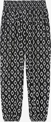 SHEEGO - Loosefit Pantalón en negro: frente