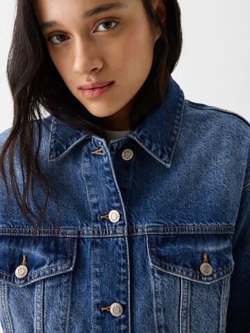 Bershka Between-season jacket in Blue