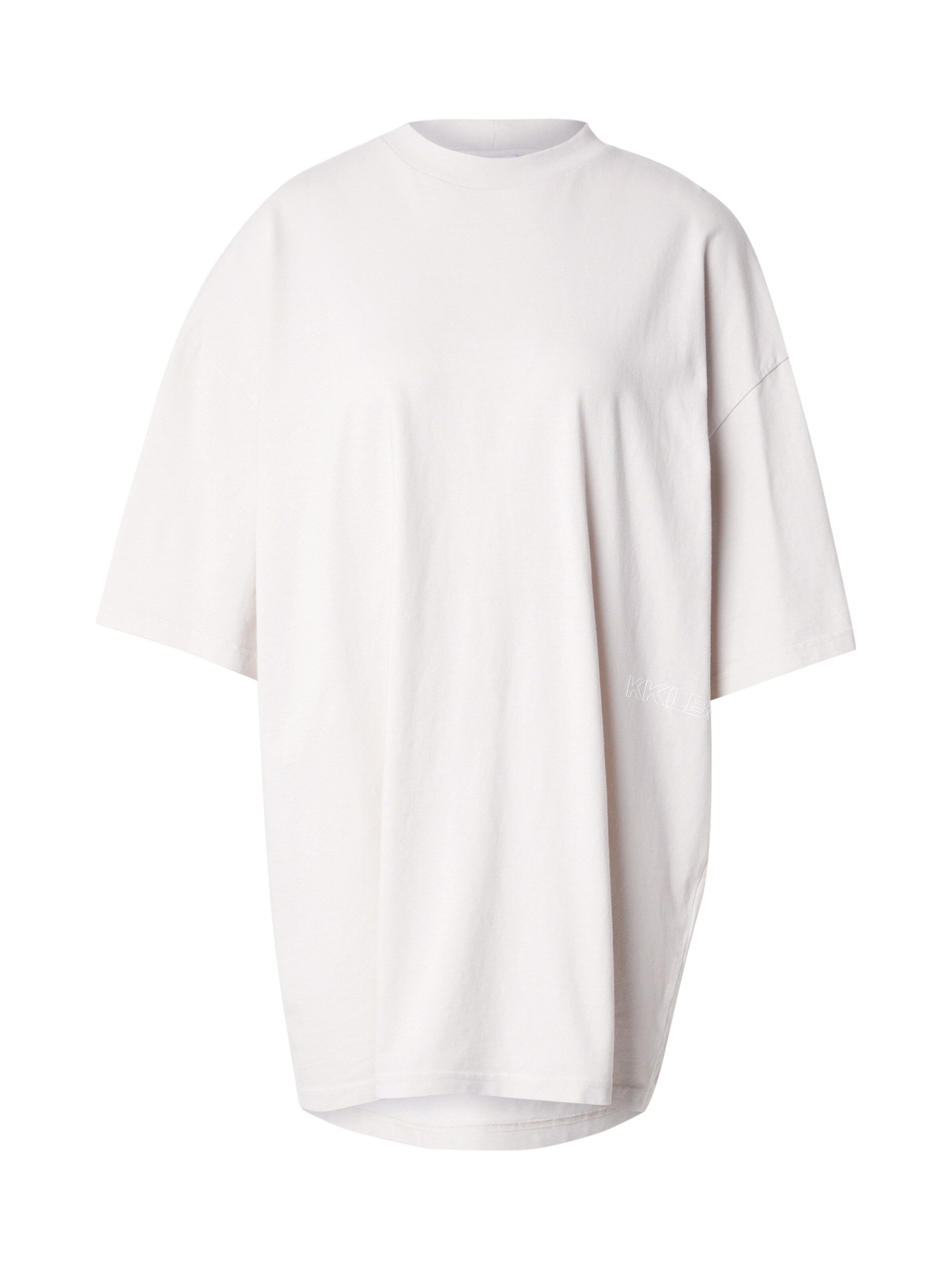 Marškinėliai iš Karo Kauer, spalva – šviesiai pilka, Prekių apžvalga