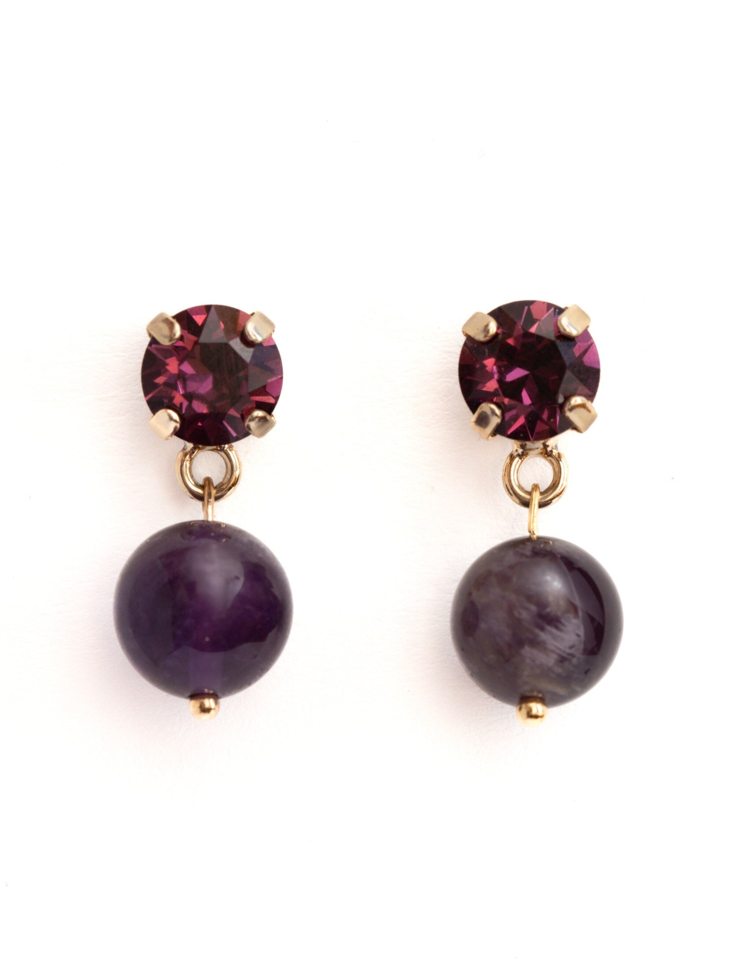 Secret Stones Ohrringe 'Dreamstone' in Lila