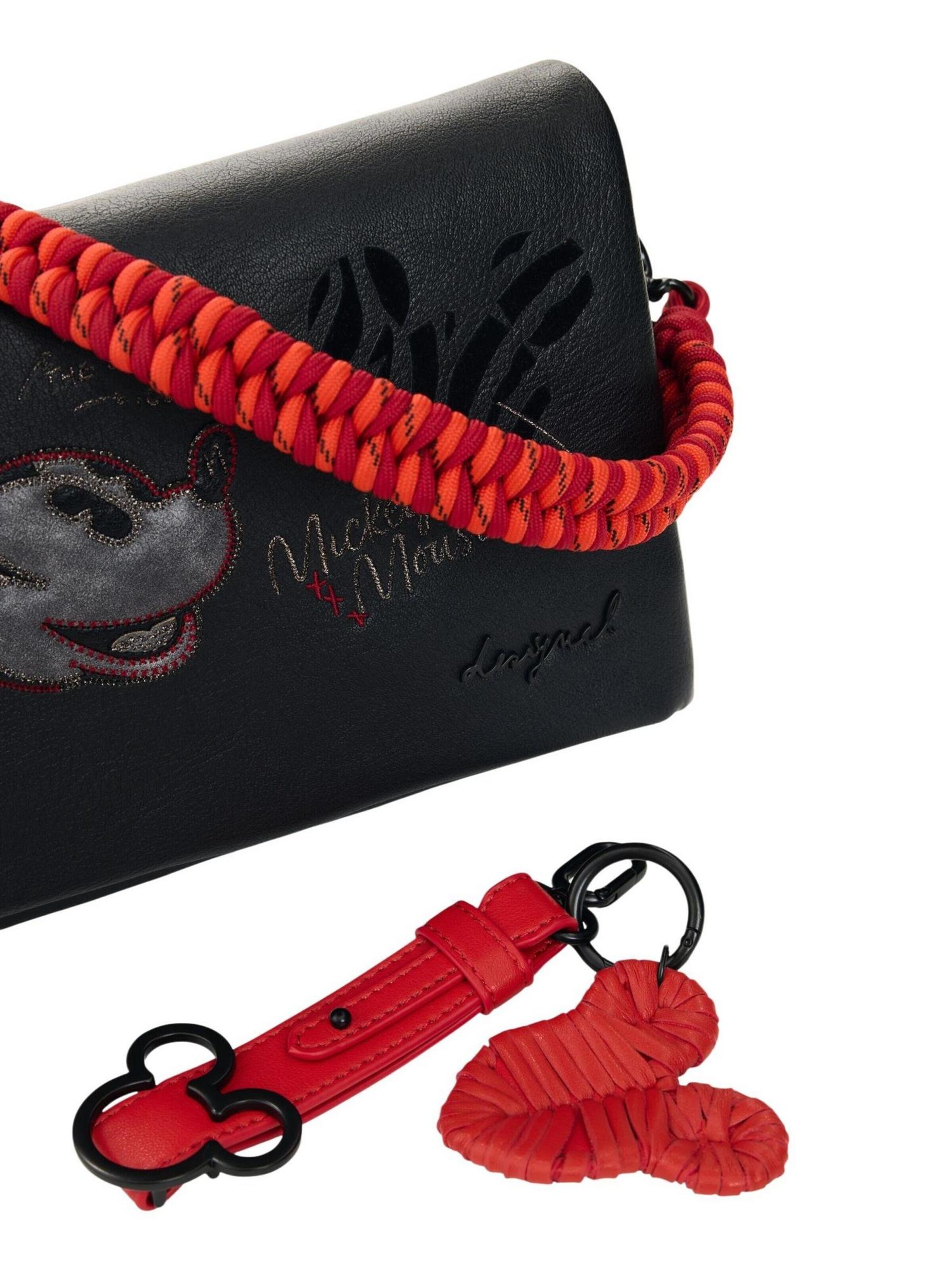 Desigual - Bolso de hombro 'BAG_MICKEY FACE VENECIA 4 26WAXP98' en negro