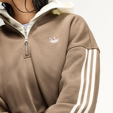ADIDAS ORIGINALS Mikina 'Firebird' – hnědá