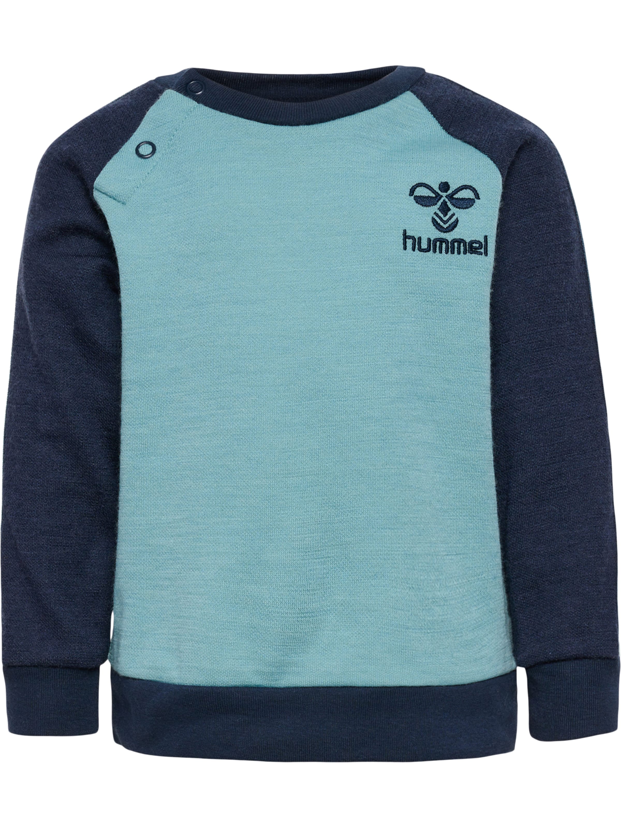 Hummel Sweatshirt in Blue: front