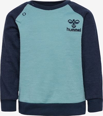 Hummel Sweatshirt in de kleur Lichtblauw / Donkerblauw, Productweergave