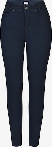ze-ze Slimfit Hose 'Shape 3' in Blau: Vorderseite
