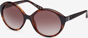GUESS Sonnenbrille in Braun: Vorderseite