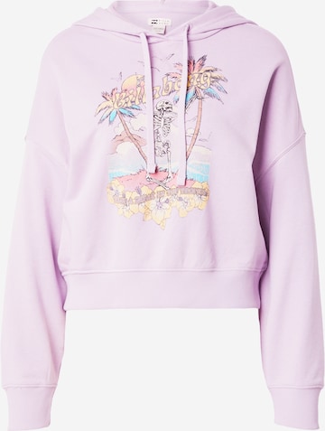 BILLABONG Sweatshirt 'All Time' in Lila: Vorderseite
