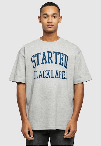 Starter Black Label Shirt in Grijs: voorkant