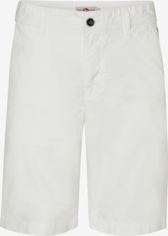 Regular Pantalon chino 'Porterville' Petrol Industries en blanc : devant